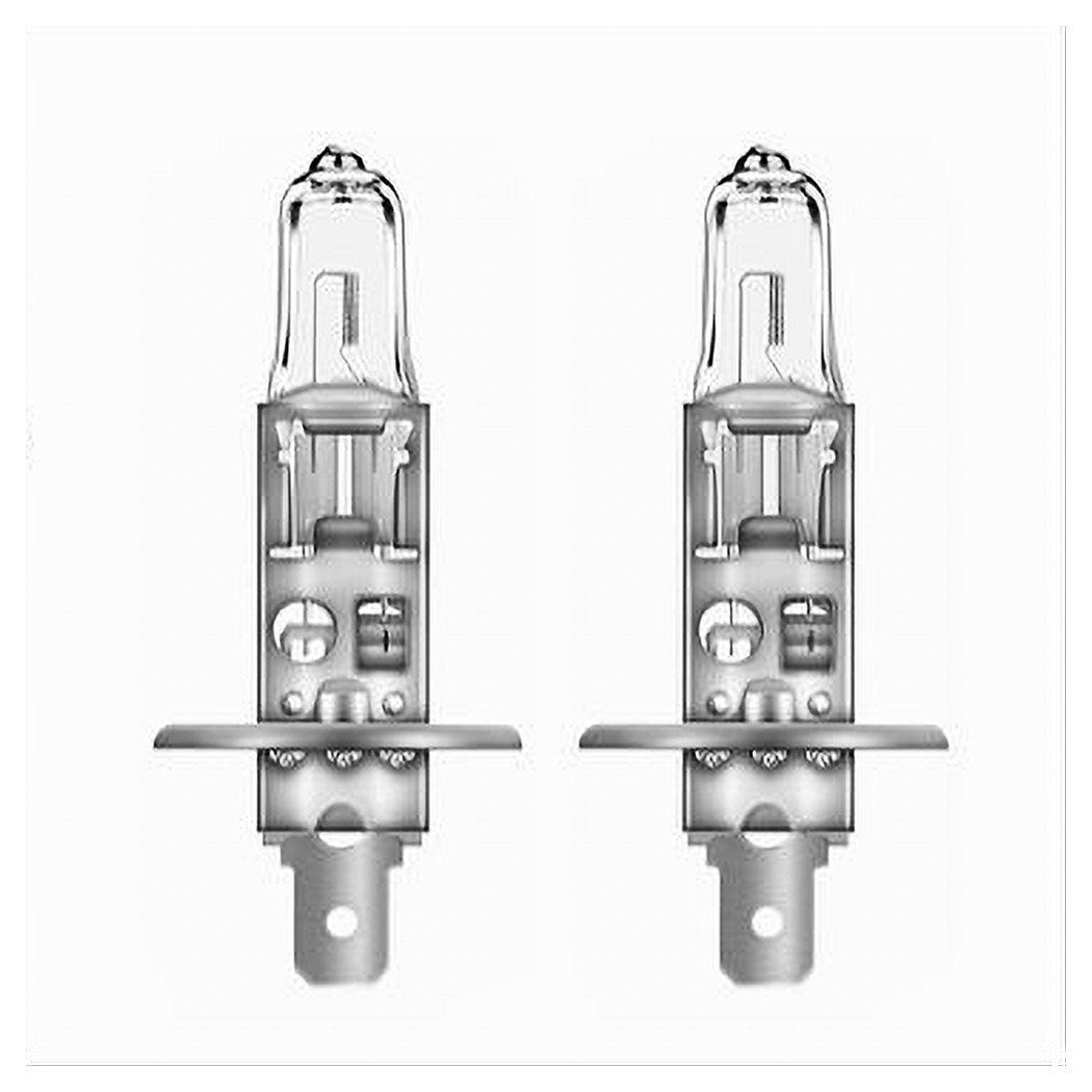 Lampadine Per Auto Alogene H1 55 Watt Luce Calda Di Ricambio 12v Maxtech H1-g001