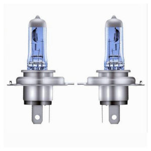 Lampadine Per Auto H4 60/55w 12v Luce Bianca Alogena Di Ricambio Maxtech H4-b001