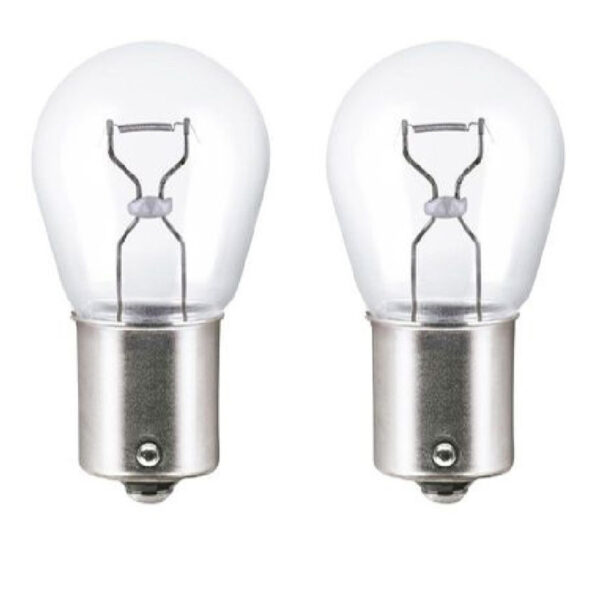 Lampadine Posizione Auto Bau15s / Py21w 12v Luce Calda Alogena No Canbus L-p111