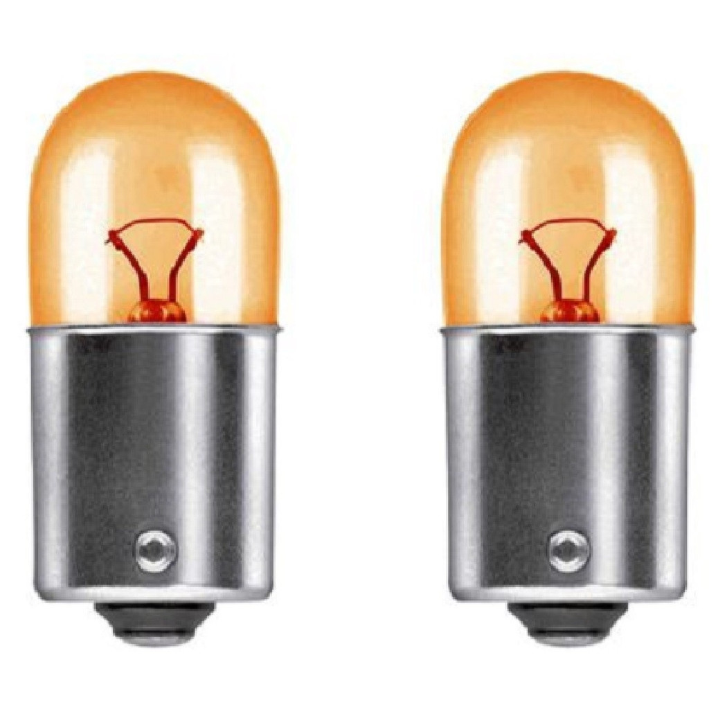 Lampadine Posizione Ba15s Auto L-p119 R10w 12v Luce Calda Alogena 10w No Canbus