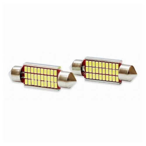 Lampadine Posizione Sv8.5 12v 30led 39mm 8w Maxtech L-p052 Ultra Luminose Canbus