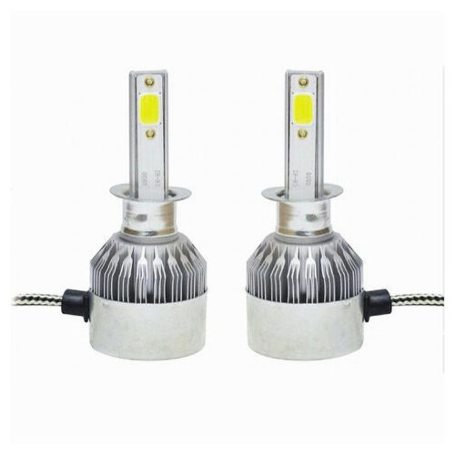 Led Auto E Moto Lampade Fari Maxtech H1 C6 Kit Lampadine 36w Luce Bianca 6000k
