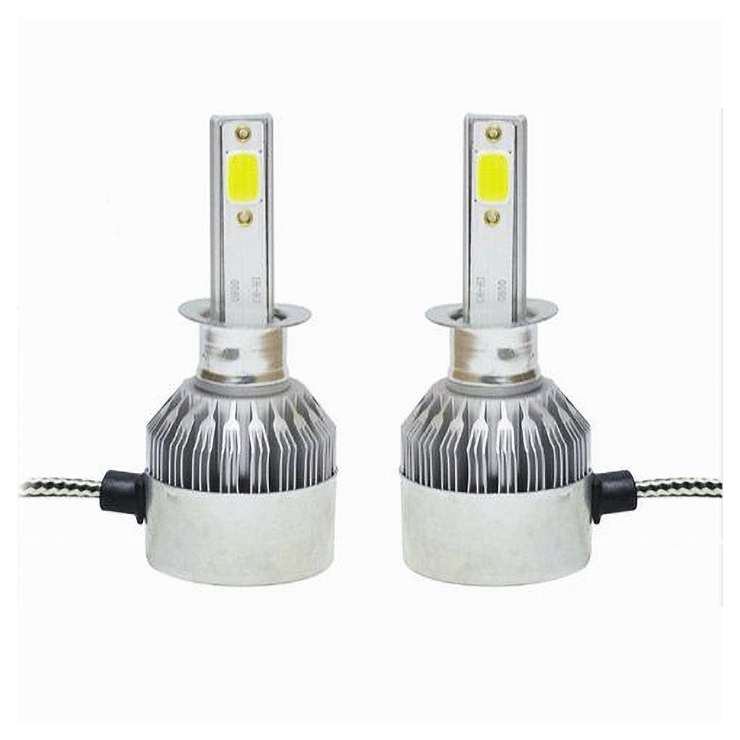 Led Auto E Moto Lampade Fari Maxtech H1 C6 Kit Lampadine 36w Luce Bianca 6000k
