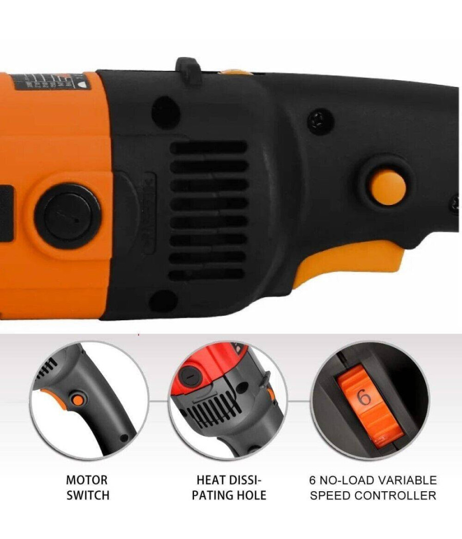 Levigatrice A Rullo Spazzolatura Satinatura Metalli Smerigliatrice 1900w Mod 120 - immagine 3