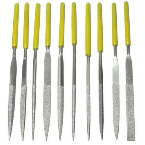 Lime Ad Ago Manico In Gomma Con Custodia Finitura Perfetta Professionale