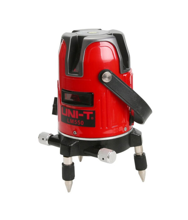 Livella Laser Autolivellante 360º Rotazione Bolla Digitale 5 Linee Traccialinee - immagine 2