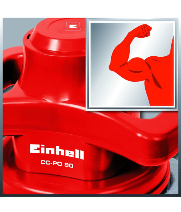 Lucidatrice Elettrica Per Auto Carrozzeria Einhell Cc-po 90 Orbitale Rotativa - immagine 3