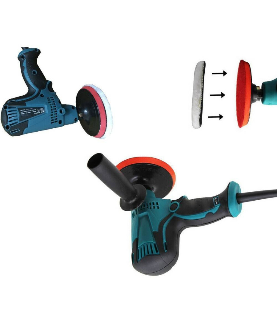 Lucidatrice Professionale Levigatrice Auto Carrozzeria Lucidatore 125mm 600watt