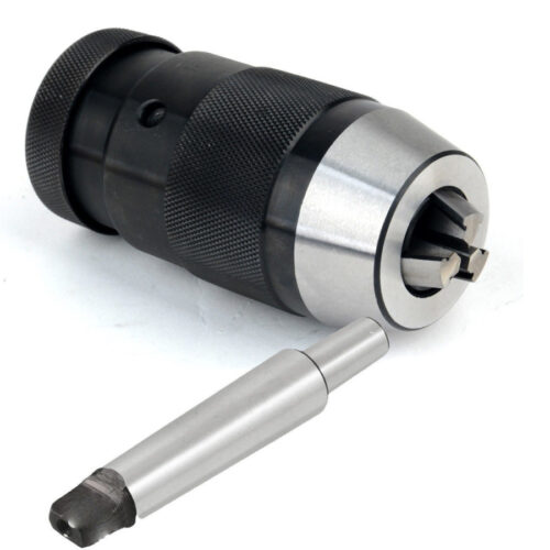 Mandrino Autoserrante Per Tornio Trapano A Colonna 1-10mm Attacco B12 + Mt2
