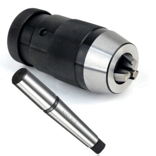 Mandrino Autoserrante Per Tornio Trapano A Colonna 1-16mm Attacco B18 + Mt2
