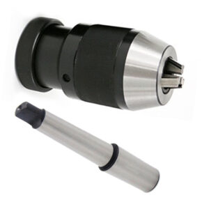 Mandrino Autoserrante Per Tornio Trapano A Colonna 5-20mm Attacco B22 + Mt2