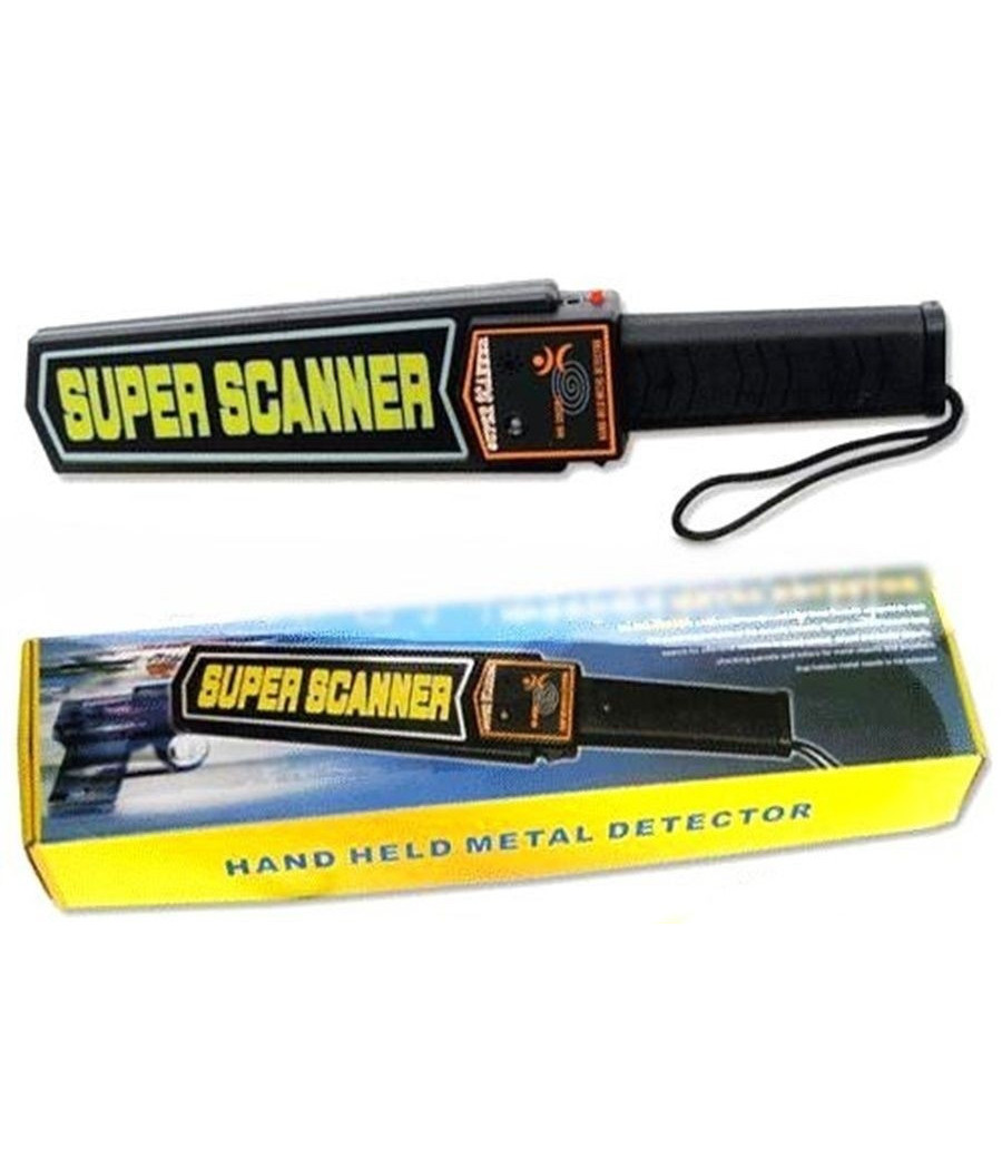 Metal Detector Professionale Manuale Rilevatore Di Metalli Led Scanner Portatile - immagine 3