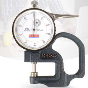 Micrometro Spessimetro A Leva Con Quadrante Analogico A Lancetta 0-10 X 30 Mm