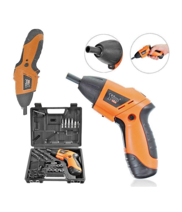 Mini Avvitatore Elettrico Batteria Ricaricabile Trapano Snodabile Con Valigetta