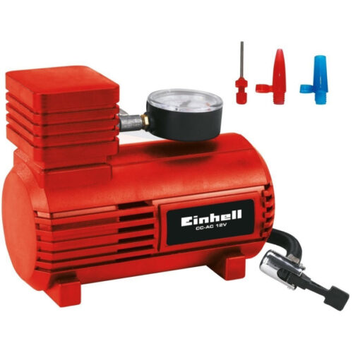 Mini Compressore Portatile Per Auto Moto Barca Ecc B-ac Presa 12v Einhell 12