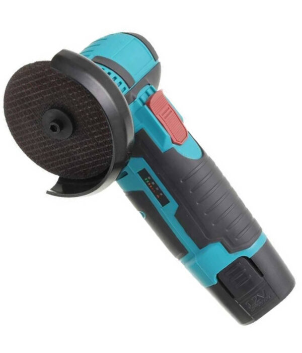 Mini Flex Smerigliatrice A Batteria Litio 12v 1.5ah Disco 76mm Portatile Pratico - immagine 2
