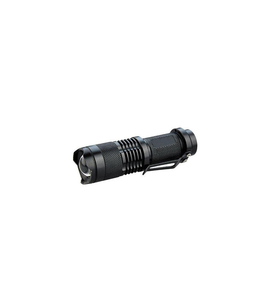 Mini Torcia Lampada Impermeabile Led Cree Luce Bianca Ricaricabile Zoom 5000 Lm - immagine 3