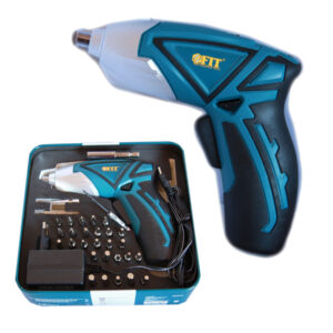 Mini Trapano Avvitatore Con 33 Pezzi Cordeless 4.8volt Ricaricabile Punte Fit