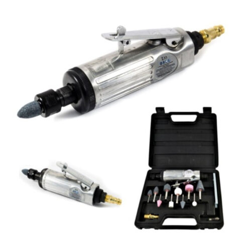 Mini Trapano Drimmel Smerigliatrice Fresatrice Ad Aria Compressa Valigetta 15 Pz