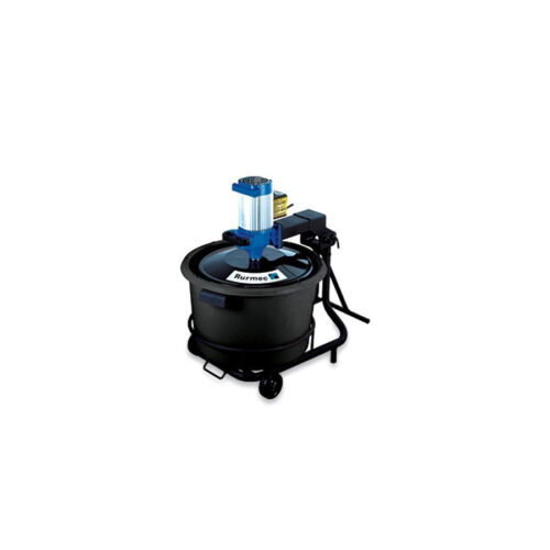 Miscelatore Rurmec S-mix 50 Mescolatore A Terra Per Colle E Malte Con Secchio