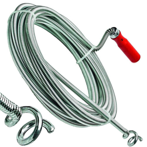 Molla Cavo Stura Lavandino Fogne Scarico Lavabo Sturafogne Manuale 7m