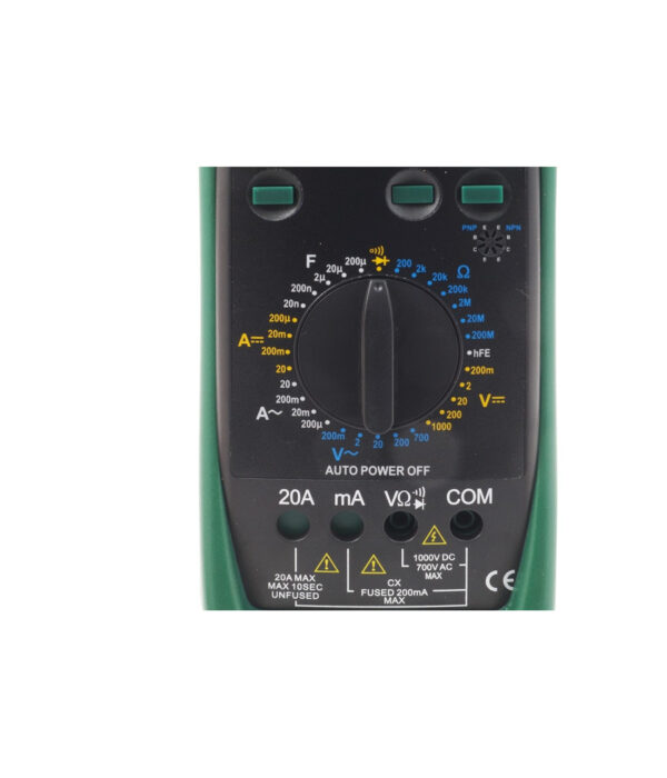 Multimetro Digitale Tester Professionale Volt Ampere Voltmetro 20a Lcd Vc2101 - immagine 2