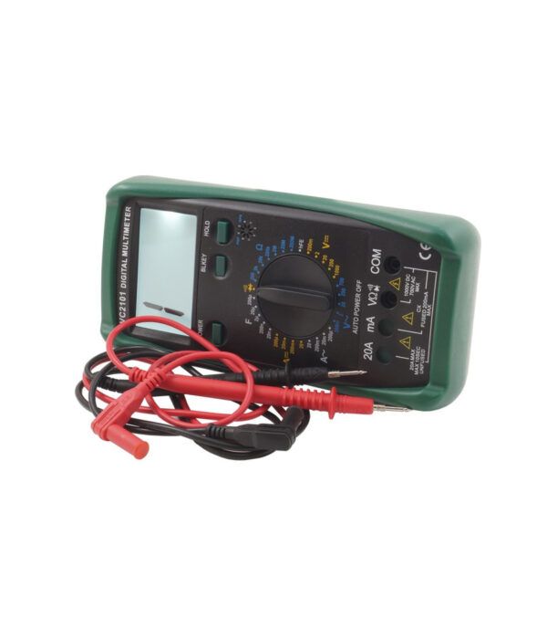 Multimetro Digitale Tester Professionale Volt Ampere Voltmetro 20a Lcd Vc2101 - immagine 3