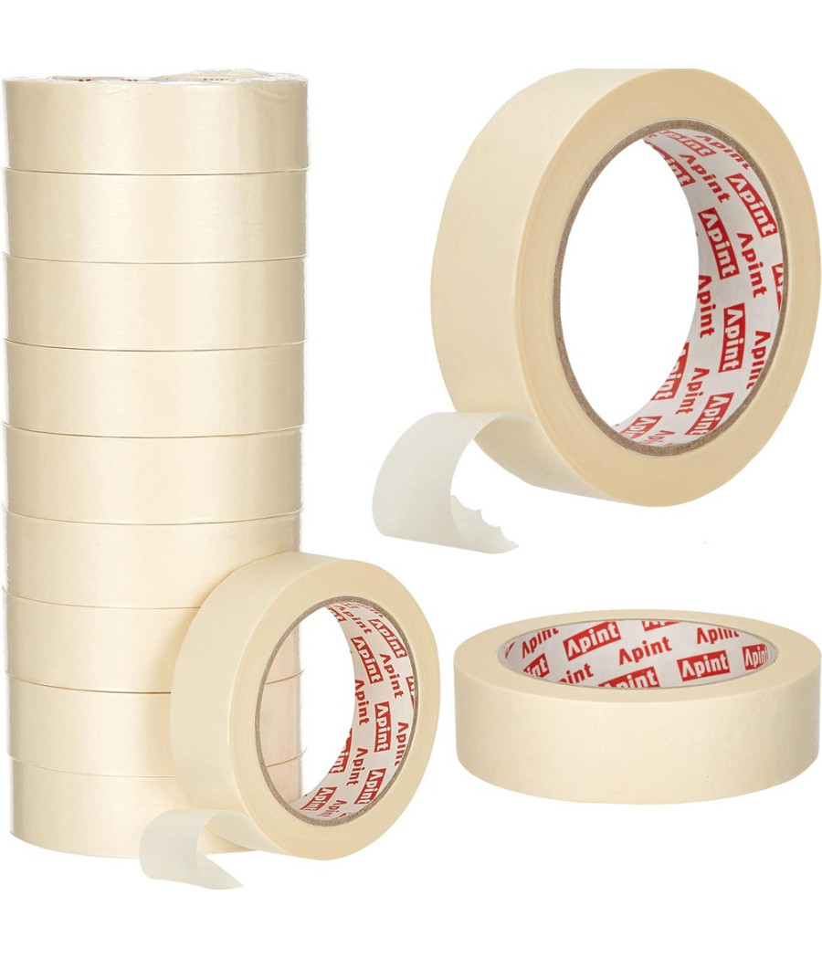 Nastro Carta Gommata Professionale 12 Rotoli 25x50 Mt Per Mascherature Pittura