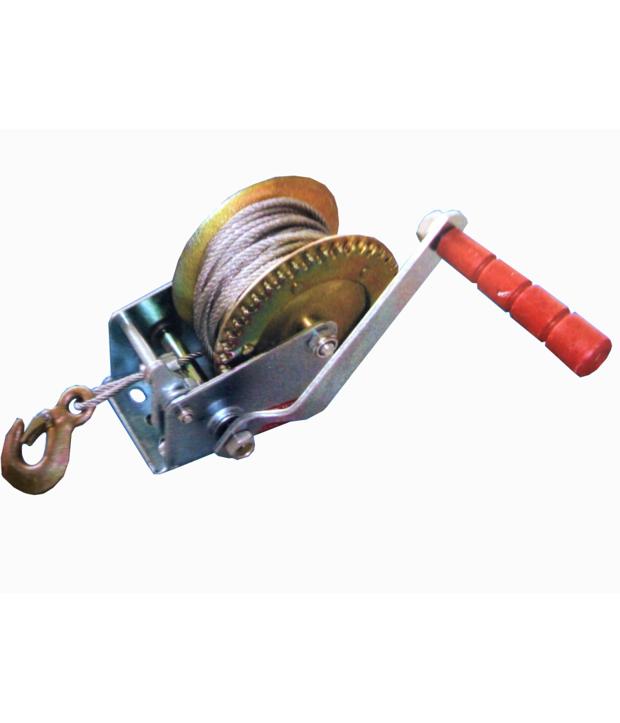 Paranco Montacarichi Verricello Gancio Manuale Argano 250kg 10mt