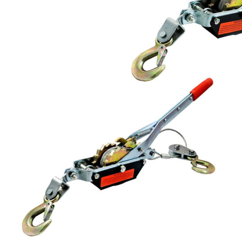 Paranco Verricello Argano Manuale Gancio Traino 2t 2 Tonnellate Fd-2t