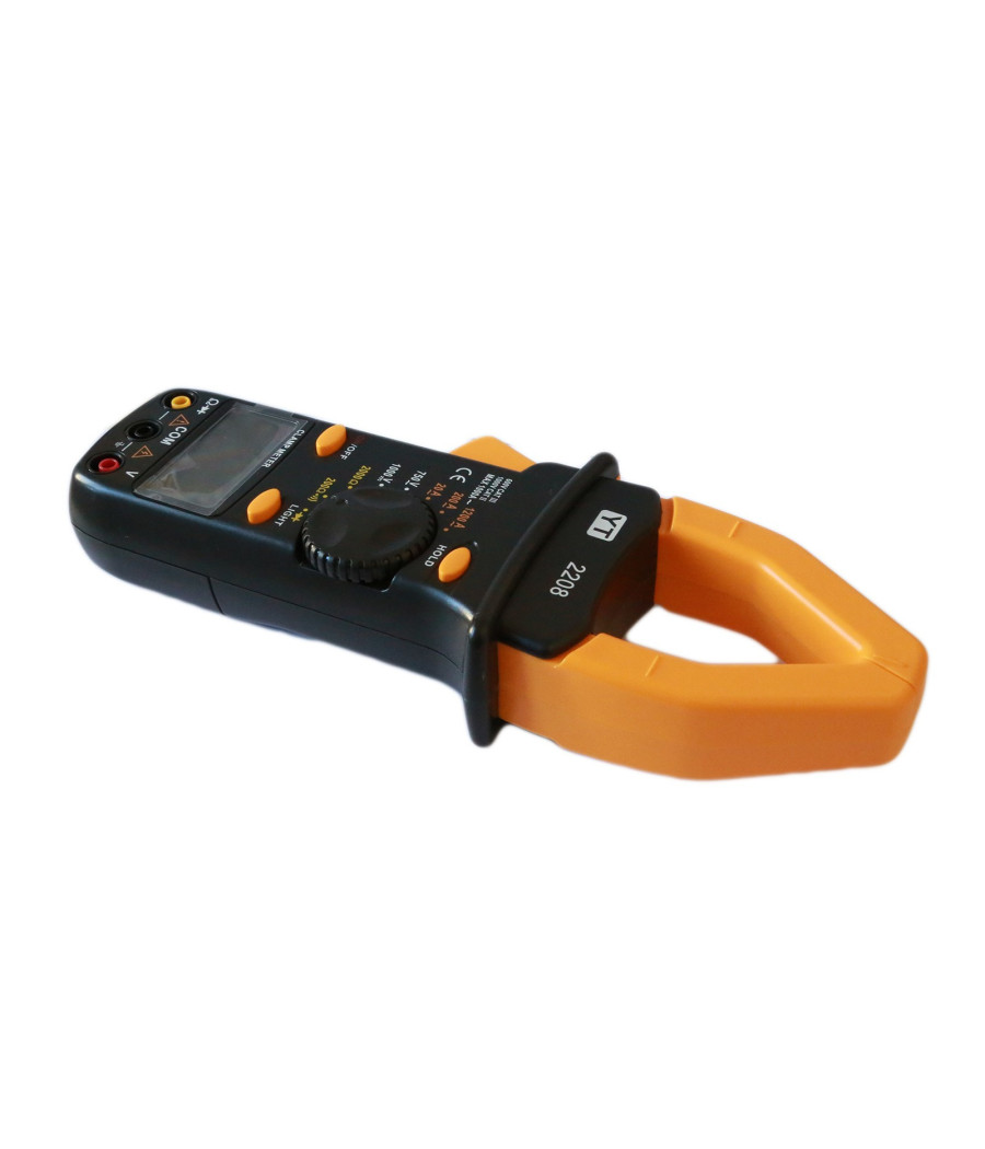 Pinza Amperometrica Multimetro Test Tester Digitale Con Puntali Yt-2208 - immagine 3