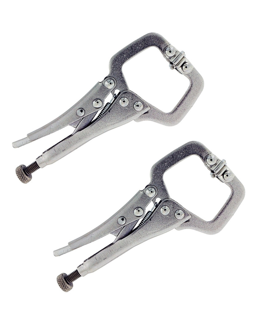 Pinza Autobloccante A Scatto Morsetto Ganascia A C Regolabile A Vite 240mm 11"