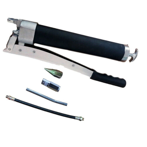 Pistola Pompa Ingrassatore Manuale 12000 Psi Tubo Flessibile Capacita’ 28 Oz