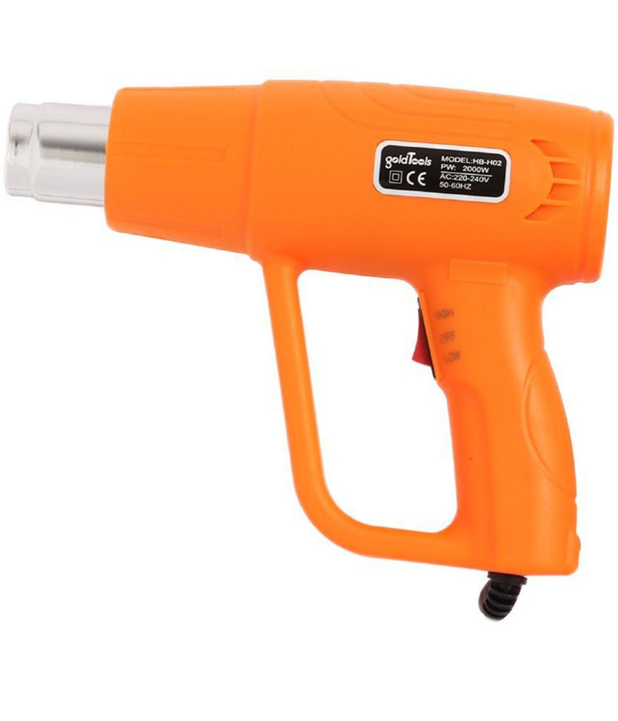Pistola Termica Sverniciatore Ad Aria Calda 2000w Termosoffiatore Hb-h02