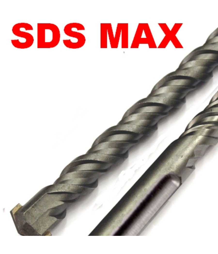 Punta Gigante A Doppia Elica Con Attacco Sds Max Per Martello Demolitore