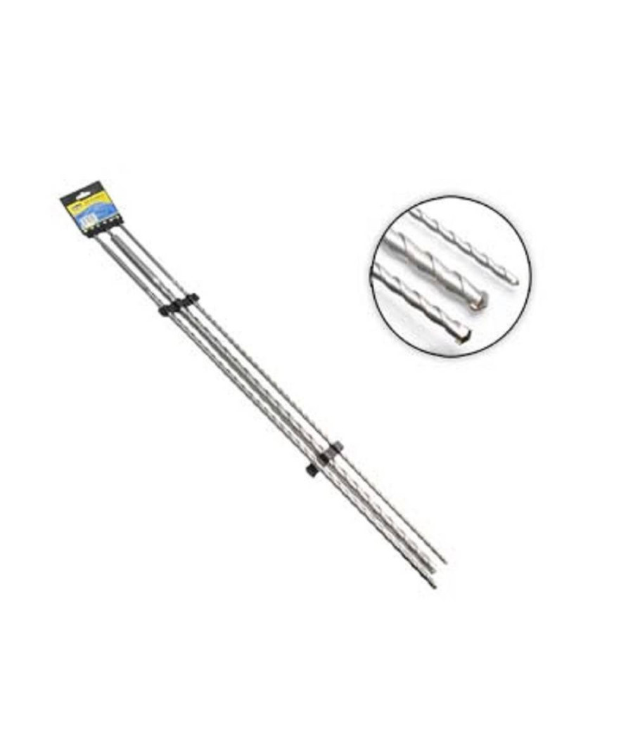 Punte Per Trapano Demolitore Martello 3pz 1000 Mm Attacco Sds Plus 1 Mt Per Muro