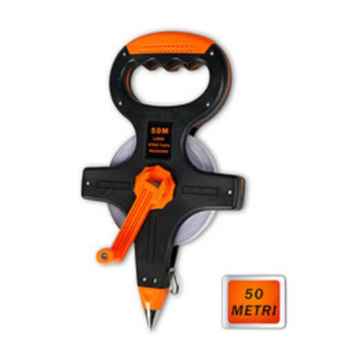 Rotella Metrica Nastro In Acciaio 30 O 50 Metri Con Picchetto Metro Per Misurare