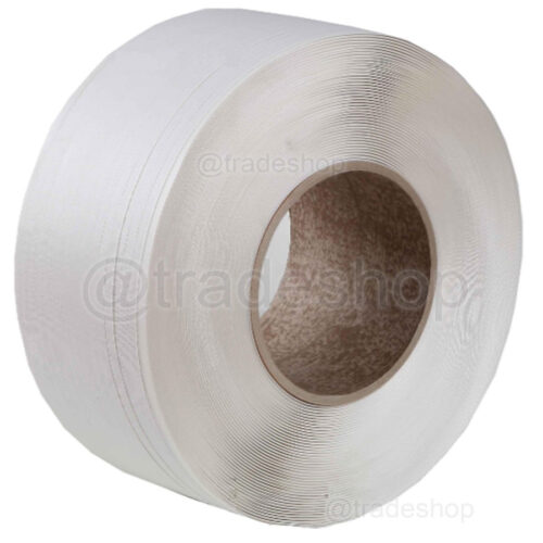Rotolo Da 2000 Mt Reggetta In Plastica Polipropilene 15mm X 0,50 Per Imballaggi