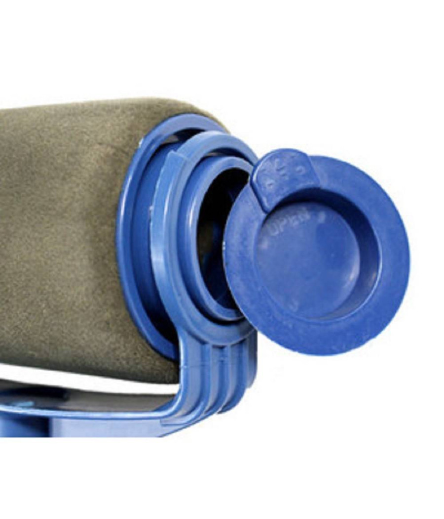 Rullo Pittura Antigoccia Serbatoio 5pz Pennello Triangolare Di Precisione Vassoio - immagine 2