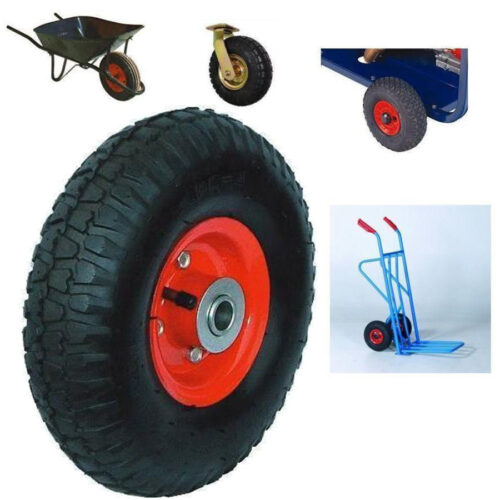 Ruota Gomma Pneumatica Avo Con Camera D’aria Diametro 260×85 Per Carrelli