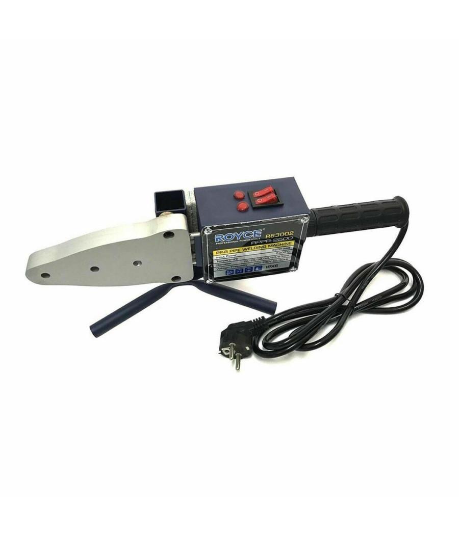 Saldatore Polifusore 800w Per Saldatura Tubi Plastica Pvc Pvdf 6 Matrici - immagine 3