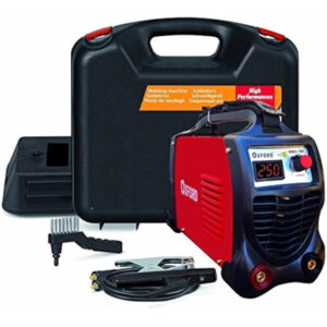 Saldatrice Inverter Ad Elettrodo 250 Ampere Con Accessori E Display Amperaggio