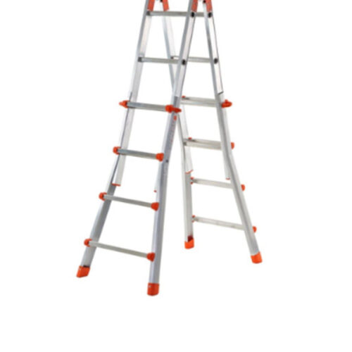 Scala Gierre Scaletto Allumino Telescopica Scala Media Alluminio Mt 3,80 Gierre