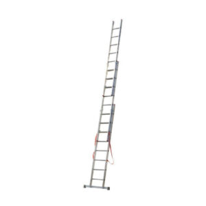 Scala Tripla Trasformabile 3 Elementi In Alluminio A Sfilo O A Cavalletto Modula