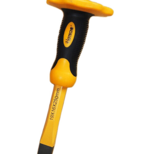 Scalpello Piatto Con Paramano Per Muratore Pietra 19x16x250 Mm