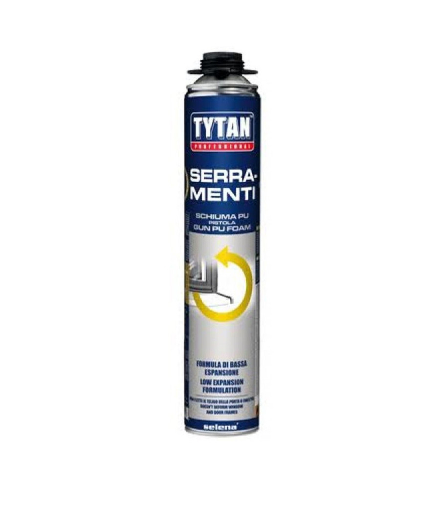 Schiuma Espansa Poliuretanica 750ml Sigilla Rapida Universale Per Pistola Tytan