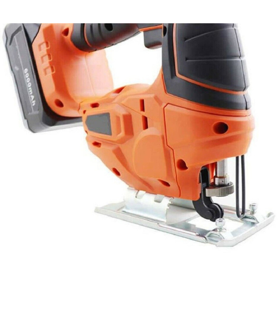 Sega Seghetto Alternativo Ricaricabile A Batteria 25v 6.0ah Taglio 80mm H-1150 - immagine 2