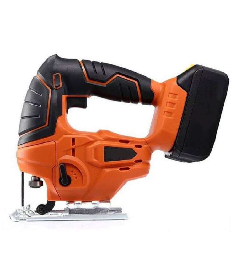 Sega Seghetto Alternativo Ricaricabile A Batteria 25v 6.0ah Taglio 80mm H-1150 - immagine 3