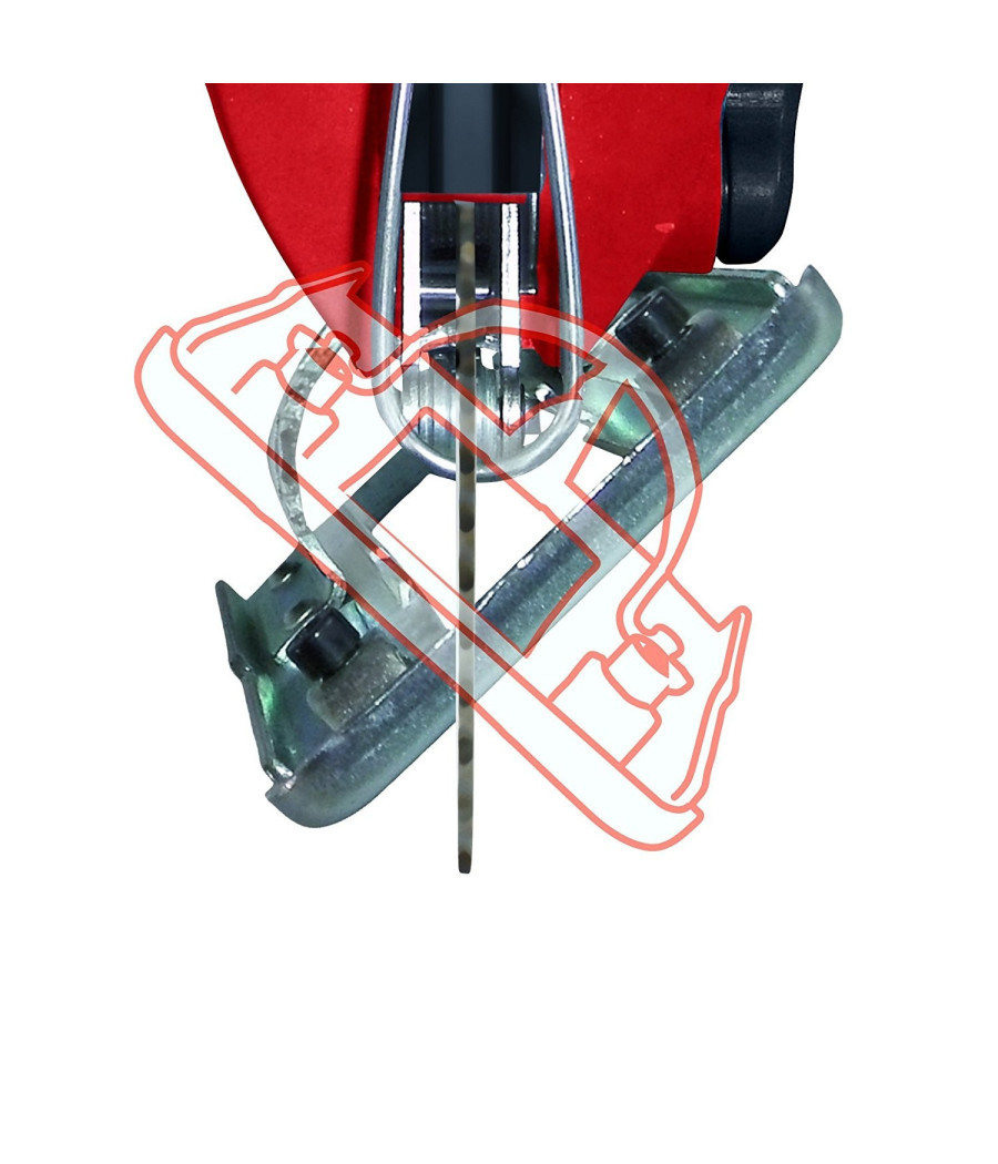 Seghetto Alternativo Einhell Tc-js 80 Con Regolazione 600w 3000 Rpm - immagine 3