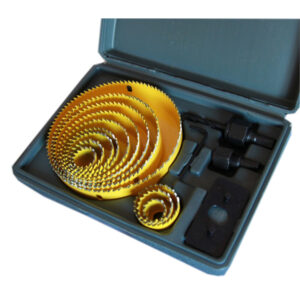 Set 16 Pz Frese Legno Frese A Tazza Per Trapano Supporto 2 Attacchi 12 Frese